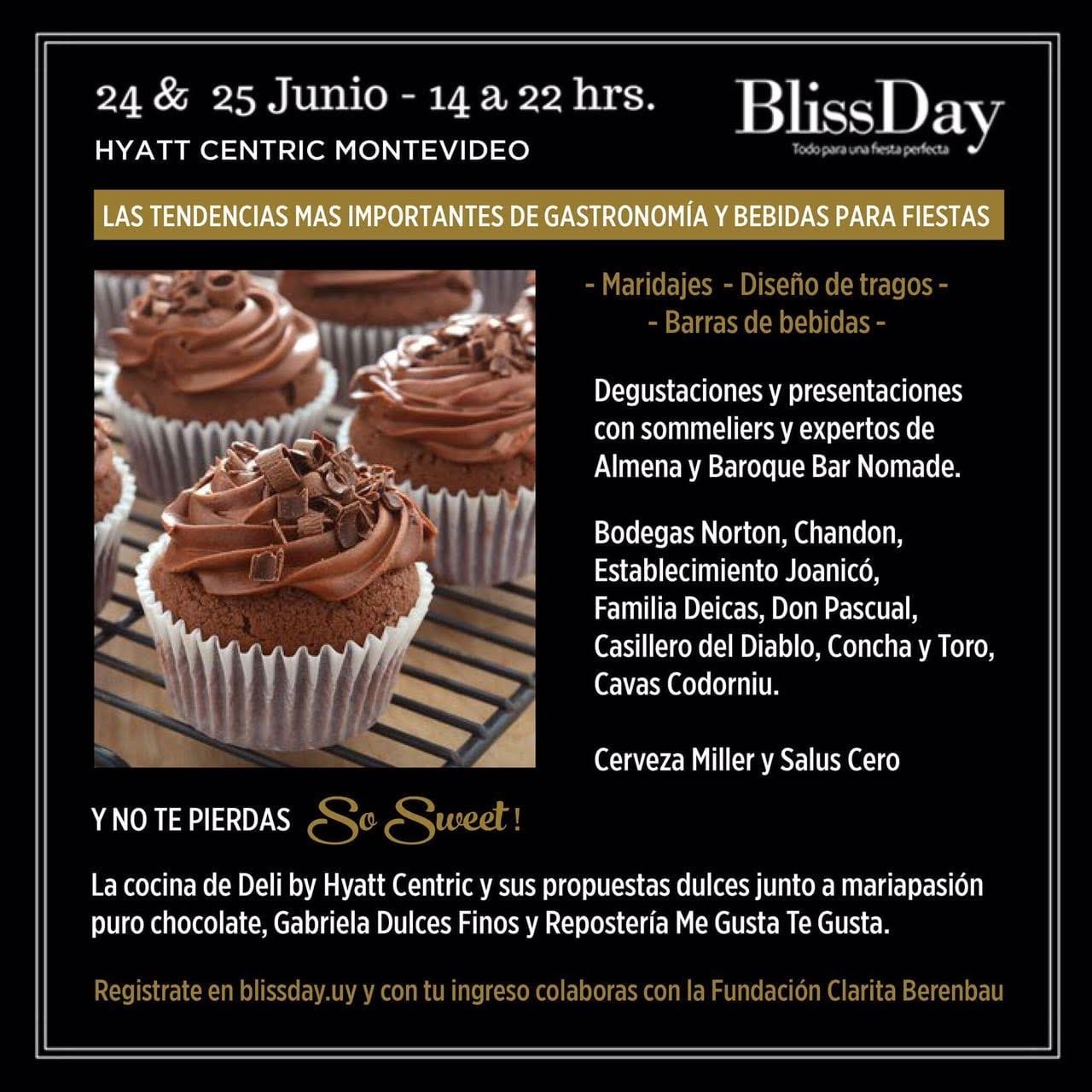 Bliss Day en Hyatt Centric Montevideo - A La Carta - Portal de gastronomía  - Donde comer bien en Montevideo y Punta del Este, Uruguay